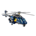Miniatyrbild 3 av 4: The Dinosaur World Blue's Helicopter Pursuit With Action Figures Bricks Toys Building Blocks Sets Toys Gifts For Children