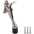 Miniatyrbilde 1 av 5: 2 stk. 10 cm sparkdørstopper, satengnikkel silver