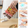 Miniatyrbilde 4 av 5: Oppladbar Forsegler Pose Plastpakke Forsegler Varme Mat Lukkeposer Bærbar White