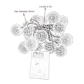 Miniatyrbillede 4 af 4: 2,3 meter 20 LED bomuldskugler lyskæde soveværelsesdekorationer fe-lampe