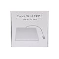 Miniatyrbild 2 av 5: Usb2.0 External Dvd Drive Cd Disc Mobile Drive Combo Macbook Windows Silver