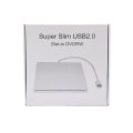 Miniatyrbillede 2 af 5: Usb2.0 Ekstern Dvd-drev Cd-disk Mobil Drev Combo Macbook Windows Silver