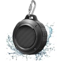 Miniatyrbillede 1 af 4: Udendørs Vandtæt Bluetooth Højttaler, trådløs Bærbar Mini Bruse Rejse Højttaler Med Sub Black