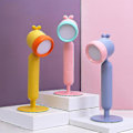 Miniatyrbillede 2 af 4: Bordlampe Mini Touch Skrivebord Natlys Led Arbejdslampe Dæmpningslys USB Opladning (Pink8094b)