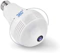 Smart Bulb Security Camera, 2k 3mp 360 Degree Panoramic 2.4g