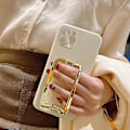 Miniatyrbild 3 av 4: Phone Back Cover Multifunctional Anti-fall Ultra-thin Fashionable Metal Square Buckle Support Phone Case For Iphone 11 Pro Max/11 Pro/11/xs M Green for iPhone Xs