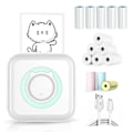 Miniatyrbild 1 av 5: Mini Pocket Sticker Printer, Bluetooth Wireless Portable Mobile Printer Machine Thermal Printer For Notes, Memo, Photo, Pocket Label Receipt Printer C option 6