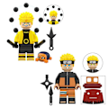 Pikkukuva 3 / 4: 6 kpl Ninja Minihahmot Set Leluja Lapsille Toimintahahmo Anime Sankarit Minihahmo Syntymäpäivälahjat Aikuisille Ja Lapsille Pojat Tytöt