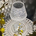 Miniatyrbillede 4 af 4: Diamantkrystal Bordlampe Soveværelse Sengelampe Suspenderet Linje Atmosfære Lampe 3color 12hours