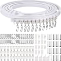 Miniatyrbild 1 av 5: Flexible Ceiling Curtain Track 1 meter