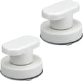 2 Pack Suction Cup Door Handle, Bay Window Suction Cup Handles With Strong Suction Cup For Bathroom Drawer Cabinet Cupboard