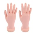 Practice Hand Compatible With Acrylic Nails, Fake Hand Compatible With Nails Practice, Fle