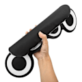 Miniatyrbild 2 av 5: Silicon Drum Set Digital Electronic Roll Up Drum Kit Compact Size Usb 7 Drum Pads