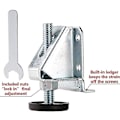 Miniatyrbild 5 av 5: Heavy Duty Leveling Feet Furniture Levelers Adjustable Table Leg Leveler Workbench Leveling Feet For Furniture,table,cabinets, Workbench,shelving Unit