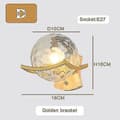 LED Wall Lamp Bedroom Bedside Aisle Dressing Table Lampshade Luxury Living Room Wall Lamp
