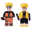 Pikkukuva 2 / 5: 8 kpl Ninja Minihahmot Set Leluja Lapsille Toimintahahmo Anime Sankarit Minihahmo Syntymäpäivälahjat Aikuisille Ja Lapsille Pojat Tytöt