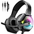 Miniatyrbild 1 av 5: Stereo Pc Gaming Headset With Noise Canceling Mic For Ps4 Ps5 Xbox Series K6