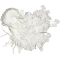 Miniatyrbild 3 av 4: 100pcs Nylon String Hang Tag Fasteners White 500pcs