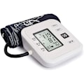 Miniatyrbillede 1 af 5: Blodtryksmåler til overarmen med stemmeoplæsning, 2 brugertilstande, automatisk pulsmåler med LCD-display og bred manchet til hjemmebrug