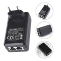 Miniatyrbild 3 av 3: 15v 1a Poe Injector Adapter For Ap Security Ip Camera Poe Switch Eu Plug