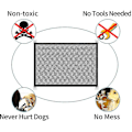 Miniatyrbild 3 av 3: Dog Gate, Magic Gate For Dogs, Lockable Safety Gate