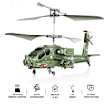 Miniatyrbillede 2 af 5: Xdkj S109g 3.5ch Beast Legering Gunship Rc Helikopter