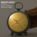 Miniatyrbild 3 av 4: Silent Bedside Clocks Battery Operated Non Ticking Desk Clock Analogue Alarm Clock