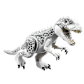 Miniatyrbillede 4 af 4: 8 stk. børnelegetøj Dinosaur Byggeklodser Jurassic Dinosaur Samlet Pædagogisk Legetøj