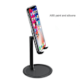 Miniatyrbillede 1 af 3: Metal Desktop Mobiltelefon Holder Lazy Ipad Tablet Computer An k7Black