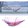 Miniatyrbild 2 av 4: Camping Hammock Mosquito Net ,encrypted Network Outdoor Hammock,portable Leisure Camping Hammock,camping Hammock