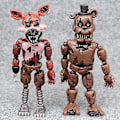 Miniatyrbilde 2 av 3: 6 stk./sett PVC Five Nights At Freddy's Action Figure Fnaf Bonnie Foxy Freddy