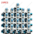 Miniatyrbild 2 av 4: 21 Pieces Of New Star Strom Wars Clone Trooper Compatible With 9488 Building Blocks Children's Toys