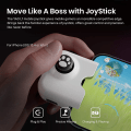Miniatyrbilde 2 av 5: Yao L1 Pro Mobil Spillkontroller Joystick For Iphone (ios 13.4 Eller Senere, For Ios Mobilspill) White