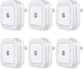 Led Night Light, Plug-in 6 Pack Smart Sensor, Night Lights Suitable For Bedroom