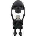 Miniatyrbillede 1 af 4: USB Flash Drive Sort Skelet 32GB Kranie Model Memory Stick USB 2.0 Disk