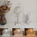 Miniatyrbillede 2 af 4: Diamantkrystal Bordlampe Soveværelse Sengelampe Suspenderet Linje Atmosfære Lampe 3color 12hours
