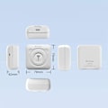 Miniatyrbilde 4 av 4: Bærbar Smart Fotoskriver For Ios & Android Telefon White