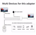 Miniatyrbillede 2 af 3: 3 i 1 Adapter USB Type C Hub USB-C Dock