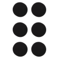 Miniatyrbild 1 av 3: Foam Detailing Wax Applicator Pad Car Wax Applicator Round Shaped Foam Sponge Cleaning Tool 6pcs