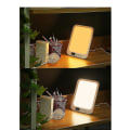 Miniatyrbillede 1 af 2: 10.000 Lux Lys Terapi Lampe, Lys Terapi Lampe Med 3 Farver Og 6 Lysstyrke Niveauer, Til Sæsonbestemt Depression, Med Timer Og Display, Berøringsstyring