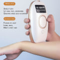 Pikkukuva 5 / 5: Johdollinen ammattimainen IPL-epilaattori naisille LCD Pysyvä Pulssivalolaite Laser-epilaattori Kasvojen Vartalon Naisille Kivuton Karvanpoisto Light Green