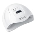 Miniatyrbilde 1 av 3: LED Neglelakk Lampe 120W Negleherding UV Lampe, LED Negletørker For Gel Polish Med Smart Sensor/4 Timerinnstillinger US plug