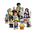 Pikkukuva 1 / 4: 15 kpl Yhdistettävä One Piece Rakennuspalikka Mini Lelu