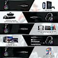 Pikkukuva 3 / 3: Onikuma K10 Langalliset Peli Kuulokkeet PC / PS4 / Xbox Musta