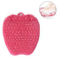 Miniatyrbild 1 av 4: Larger Shower Foot Scrubber Mat With Non-slip Suction Cups- Cleans, Smooths, Exfoliates And Massages Your Feet Without Bending, Foot Circulation And S Pink