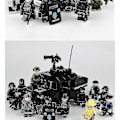 Miniatyrbild 4 av 4: 12pcs Special Police Minifigure Building Block Doll Small Particle Assembled Doll Toy