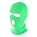 Full Face Ski Mask Winter Cap Balaclava Hood Beanie Warm Tactical Hat 3 Hole Fluorescent Green