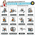 Miniatyrbillede 3 af 4: Stem 12-i-1 Uddannelsesmæssigt Solcelle Robot Legetøj - 190 Dele