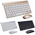 Miniatyrbild 2 av 2: 2.4g Wireless Keyboard And Mouse Portable Mini Keyboard And Mouse Combo Set Suitable For Notebook white