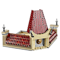Miniatyrbillede 1 af 3: Palads Biograf By Streetview Modulære Byggeklodser med 6 Figurer Kompatibel 10232 Legetøj Fødselsdags Julegave 2416 stk. 1